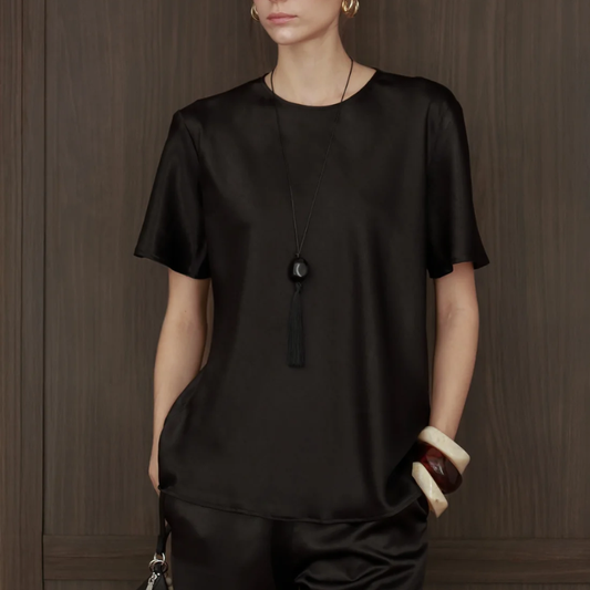 WAVE - Lou Lou Basic Silk Top - Female