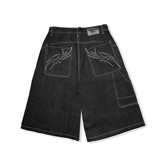 Baggy Shorts Raw Denim