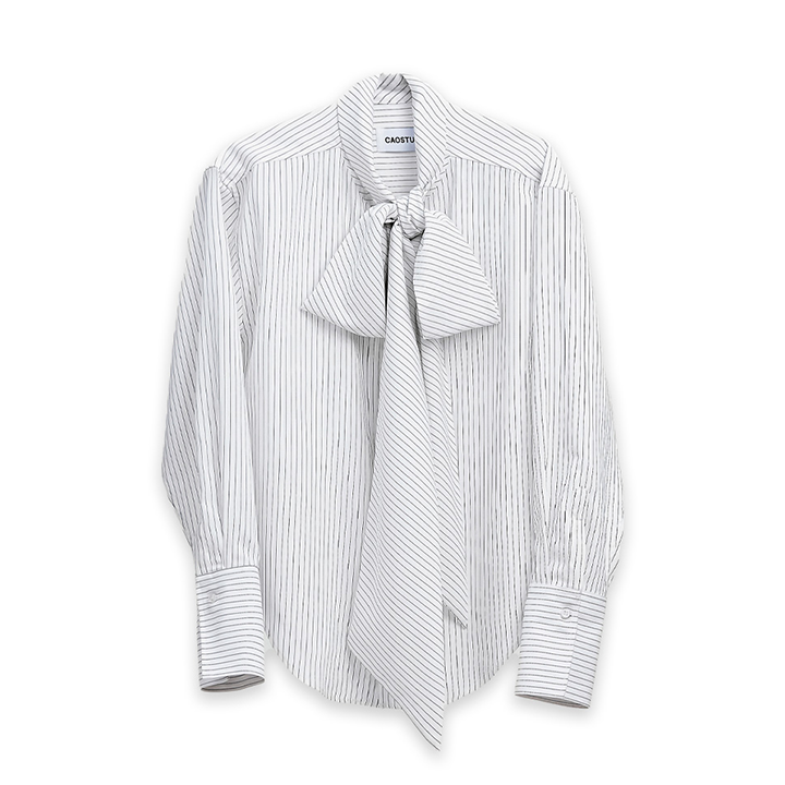 CAOSTU - Bow-Tie Shirt - Unisex