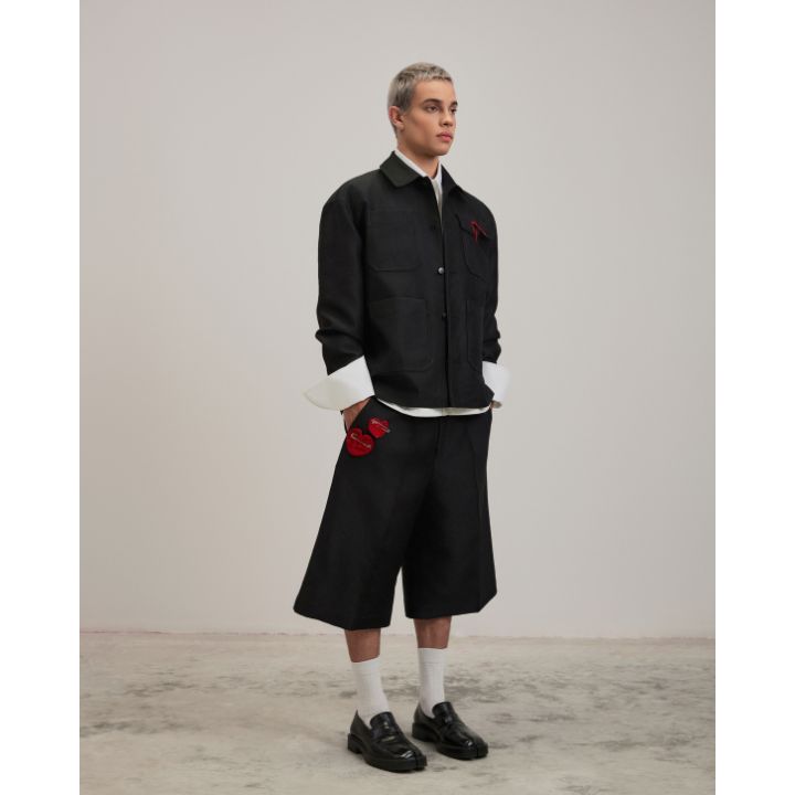 CAOSTU - Wide Tube Shorts - Male