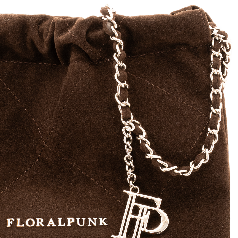 FLORALPUNK - Floralpunk Brooklyn Mini Suede - Brown - Female
