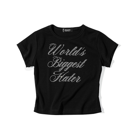 เสื้อยืดเด็กประดับเพชร AFTERPARTY - สำหรับผู้ชายและผู้หญิง