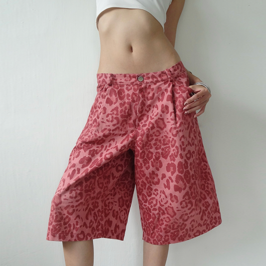 AFTERPARTY - Leopard Shorts - Unisex