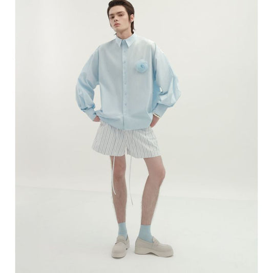 IAMSAIGON - Striped Drawstring Shorts Ss25 - Unisex