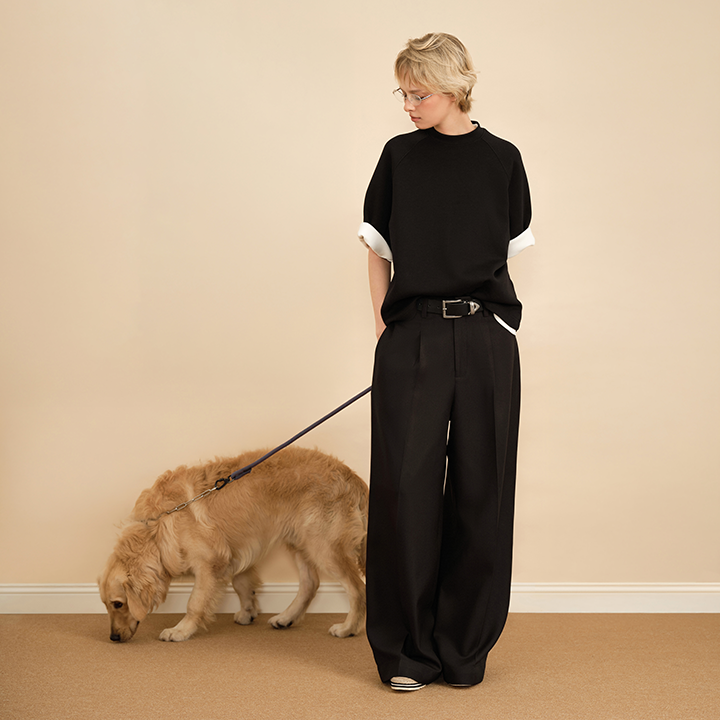 HIGHCHIC - Noir Pants - Female