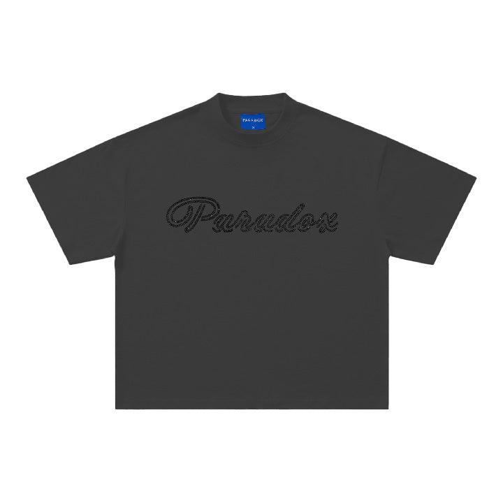 Paradox® Beaded Dots T-Shirt (Charcoal Gray)