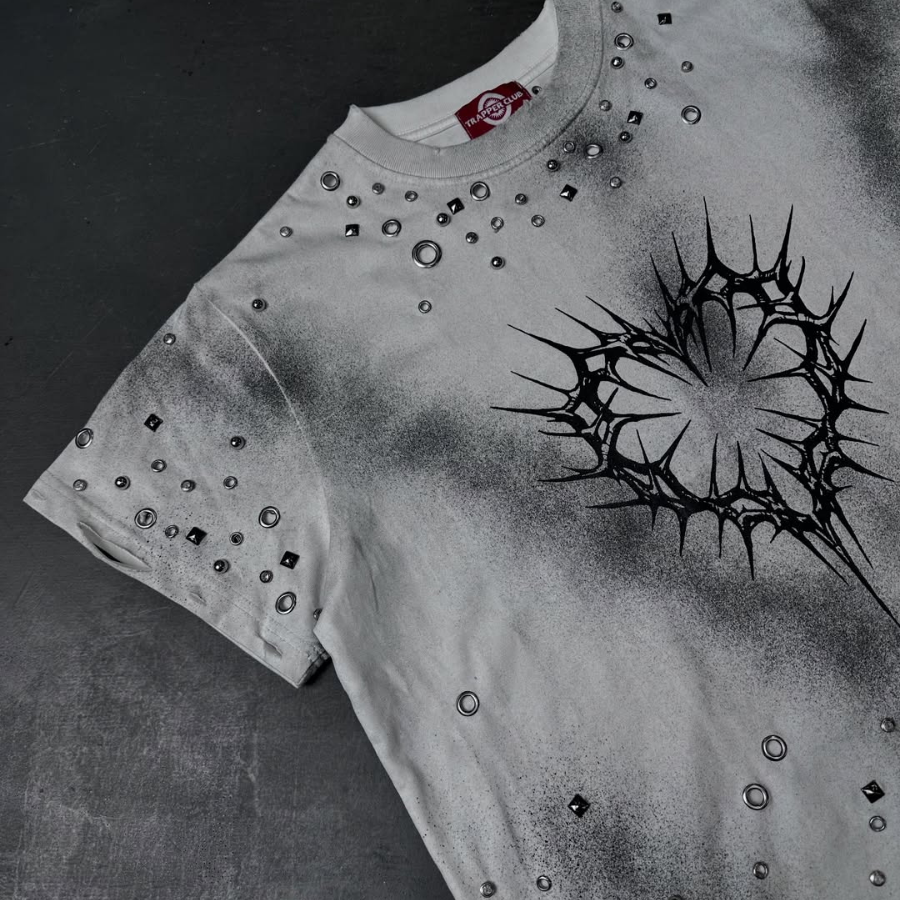 TRAPPER CLUB - Boxy T-Shirt "TN3" - Unisex