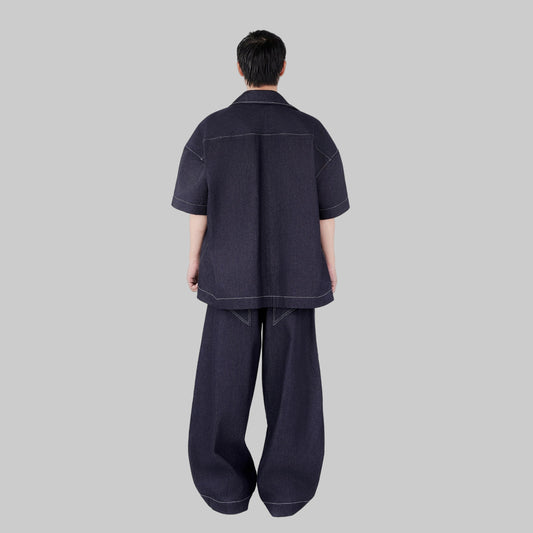 CAOSTU - Denim Beetle Shirt - Male