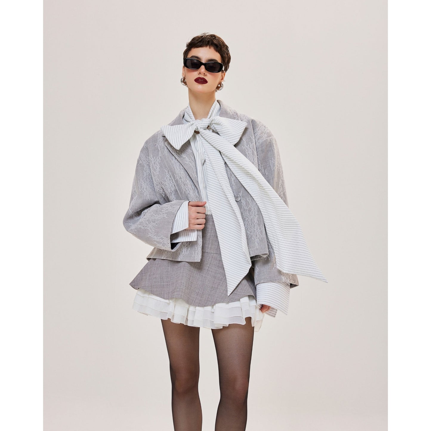 Bow-Tie Shirt - Striped