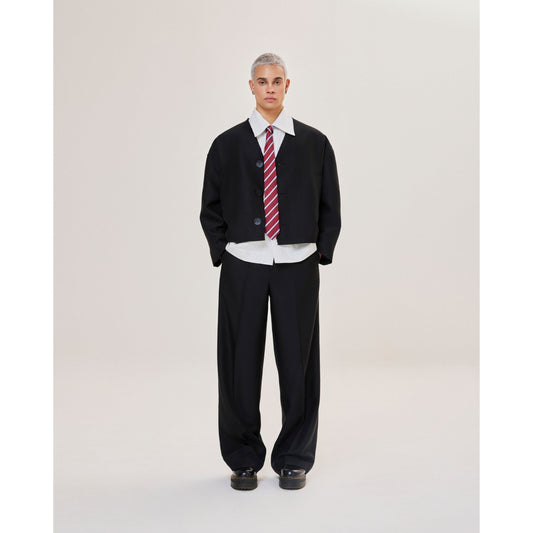 CAOSTU - Wide Tube Pants - ใส่สบาย กางเกงขายาว - ใส่ได้ทุกวัน - ผู้ชาย