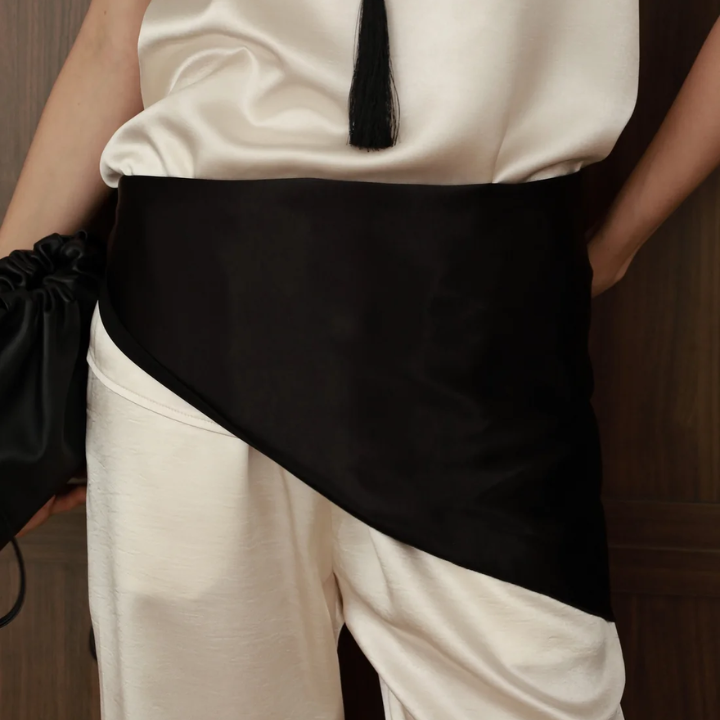 WAVE - Basic Silk Scarf - Unisex