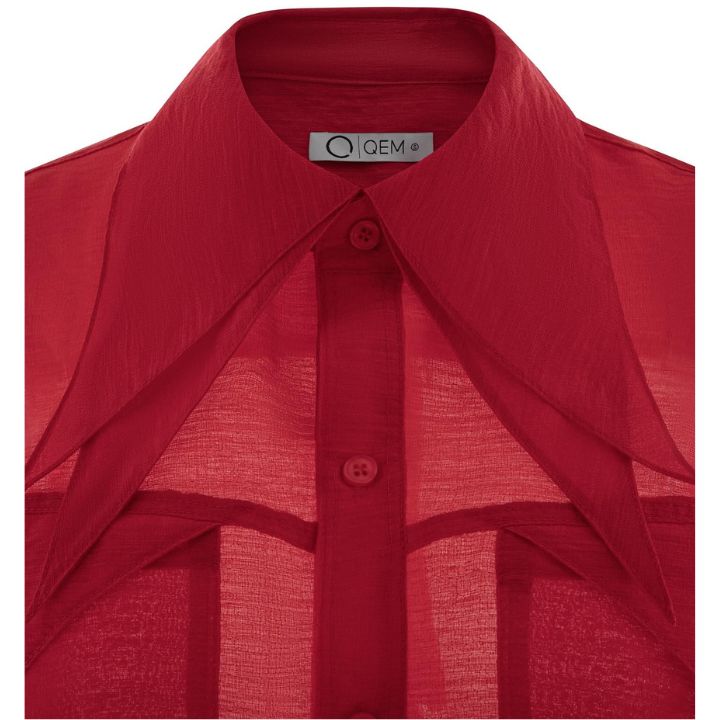 Sharp Sweet Shirt - Red