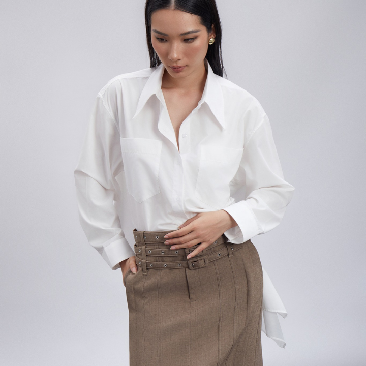 Flirty Shirt - White