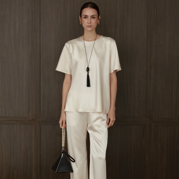 WAVE - Lou Lou Basic Silk Top - Female
