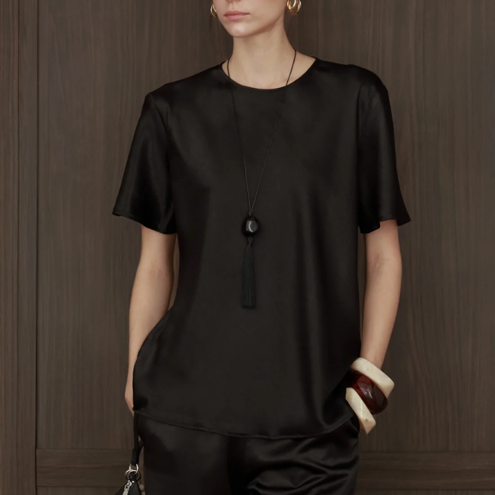WAVE - Lou Lou Basic Silk Top - Female