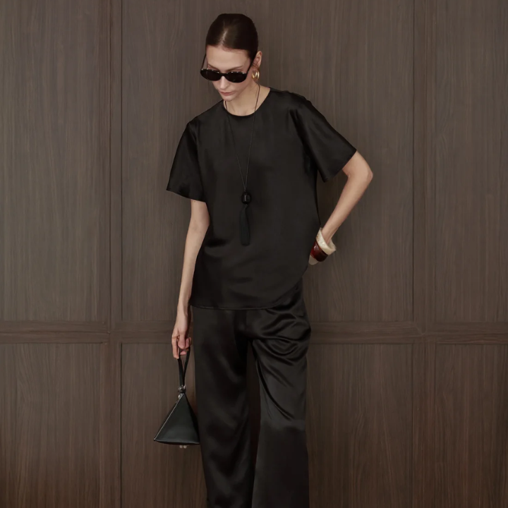 WAVE - Lou Lou Basic Silk Top - Female