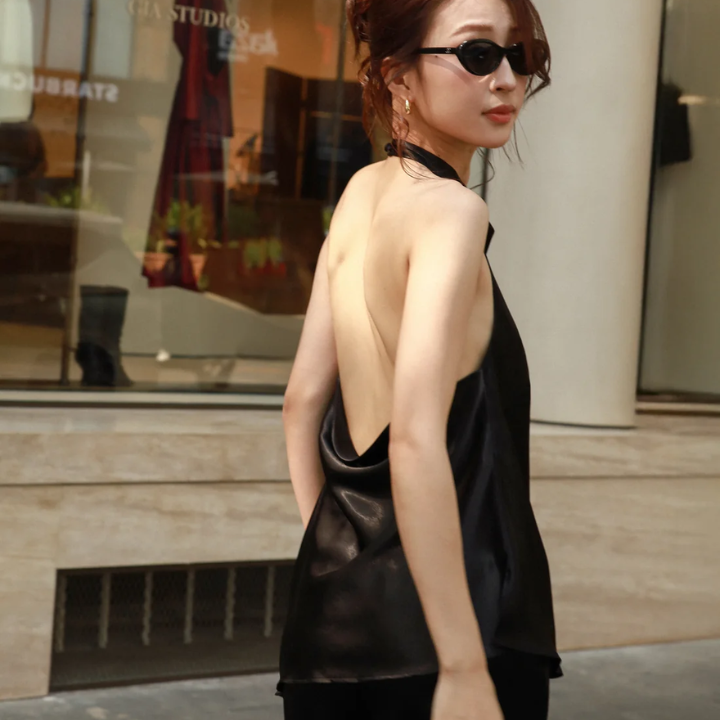 WAVE - Esmee Silk Top - Female