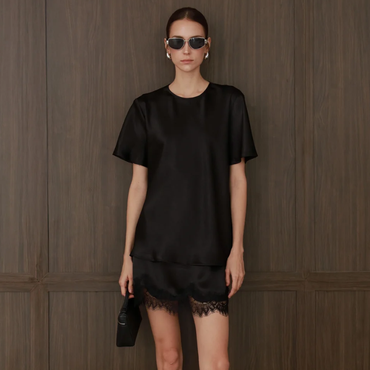 WAVE - Lou Lou Basic Silk Top - Female