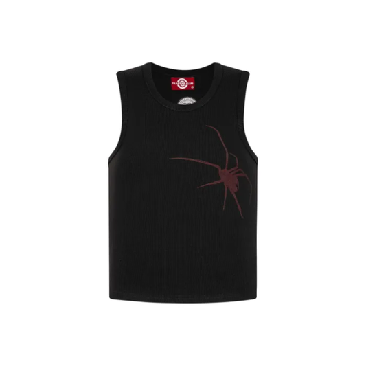 TRAPPER CLUB - "Spider Hollow" Cropped Tank Top - Male