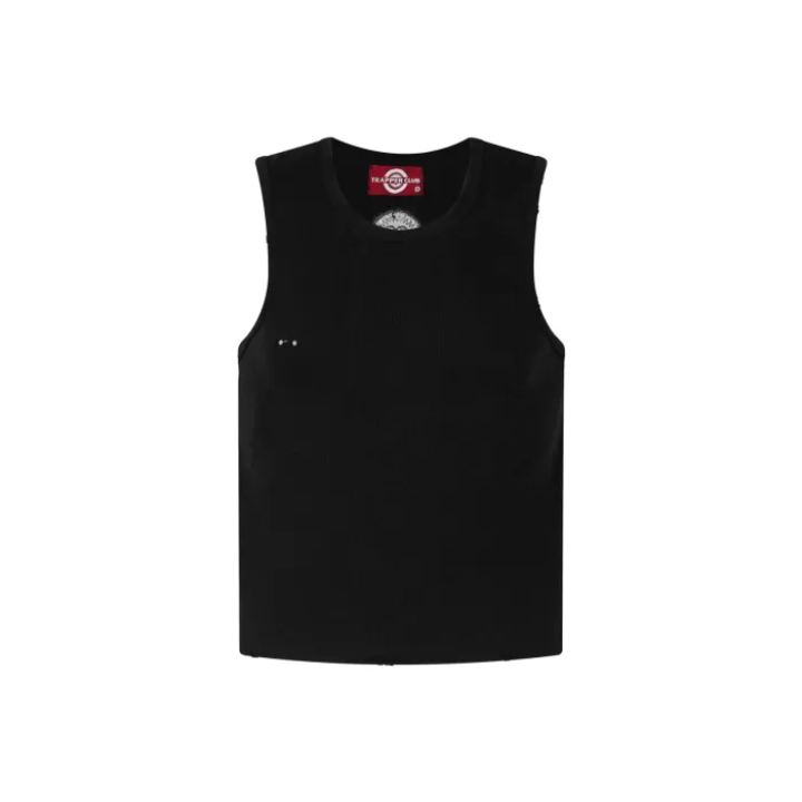 TRAPPER CLUB - "Void Ritual" Cropped Tank Top - Unisex