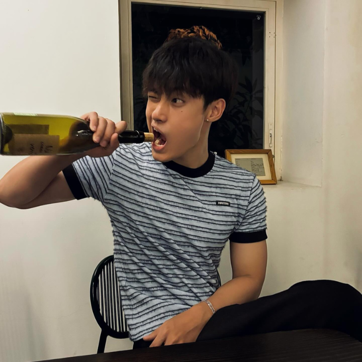 KANTAN - Striped Baby Tee - Male