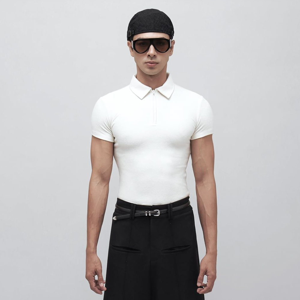 IAMSAIGON - Body Fit Polo FW25 - Slim Fit Tops - Daily Wear - Unisex