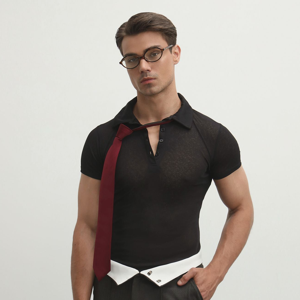 IAMSAIGON - Body Fit Polo W24 - Slim Fit Tops - Daily Wear - Unisex