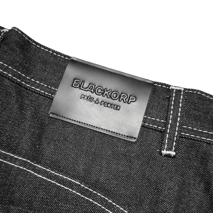 Baggy Shorts Raw Denim