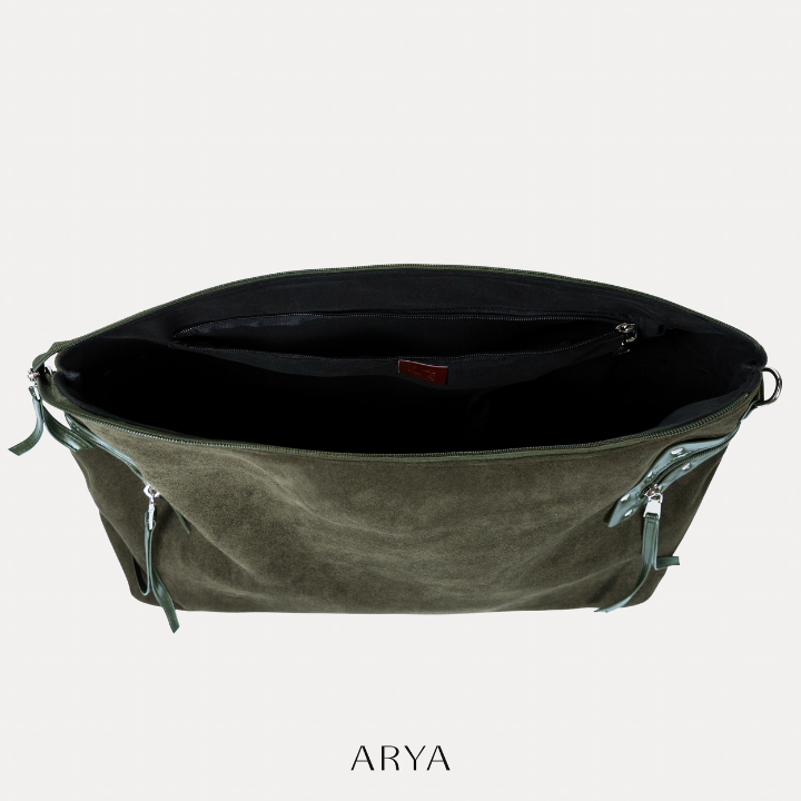 ARYA - Green Slouchy Bag