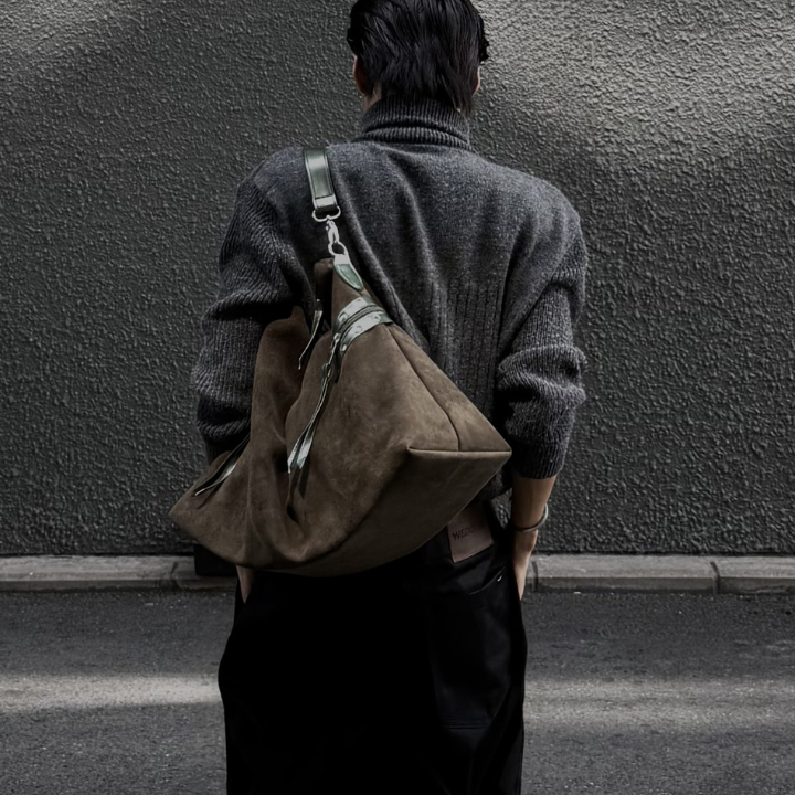 ARYA - Green Slouchy Bag