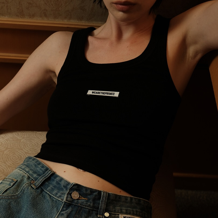 WEARETHEPRIVATE - Black Les Classique Tank Top - Female