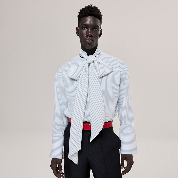 CAOSTU - Bow-Tie Shirt - Unisex