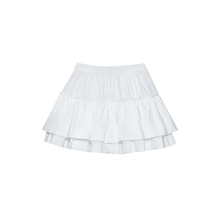 White Layering Skirt