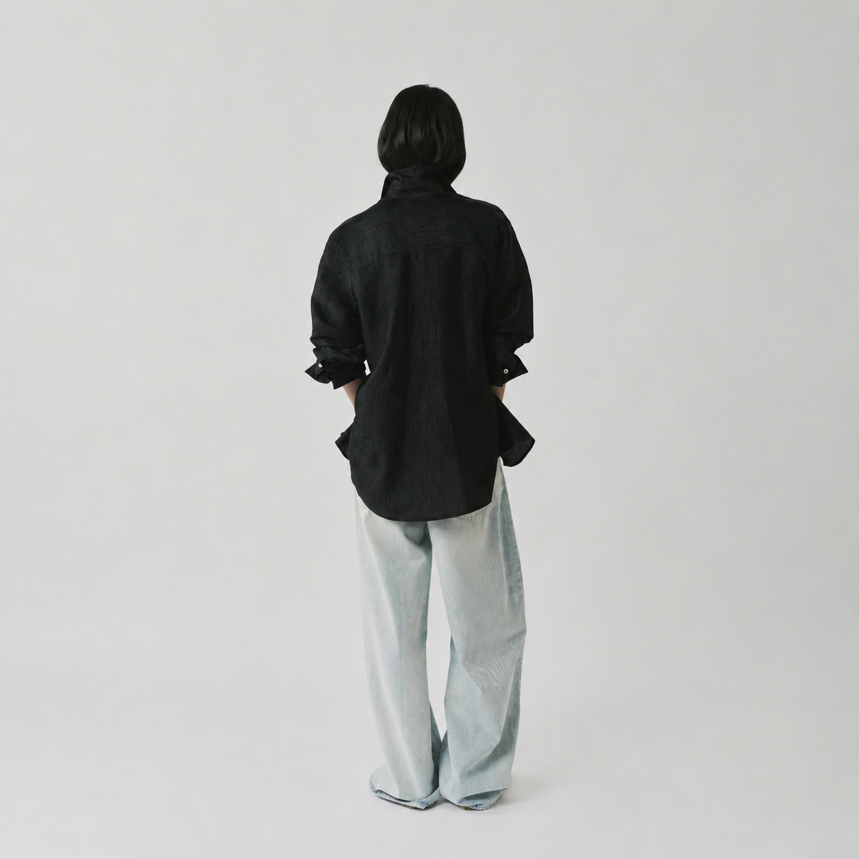 HIGHCHIC - Mesh Shirt - Daily Wear - Female