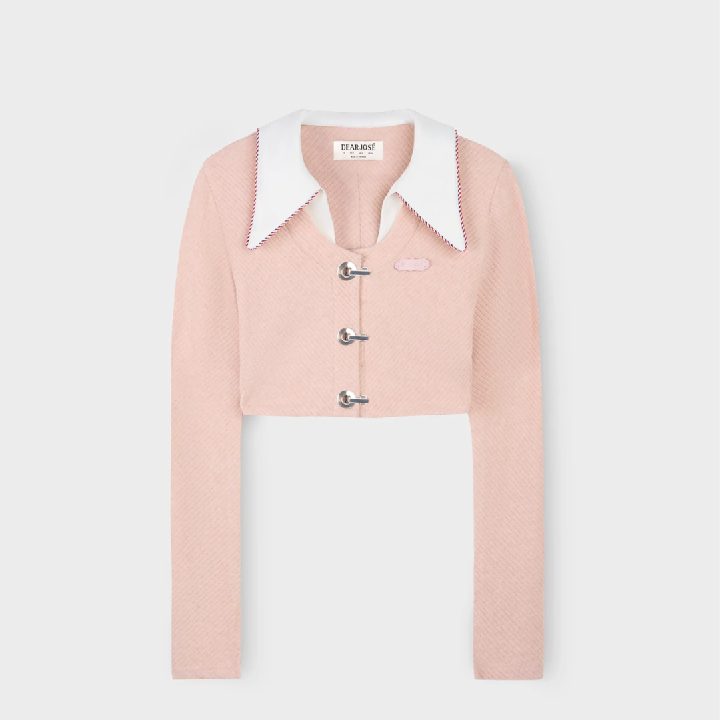 Message From The Star Knit Croptop