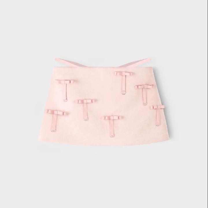 Starlight Honeymoon Mini Skirt In Twilight Pink