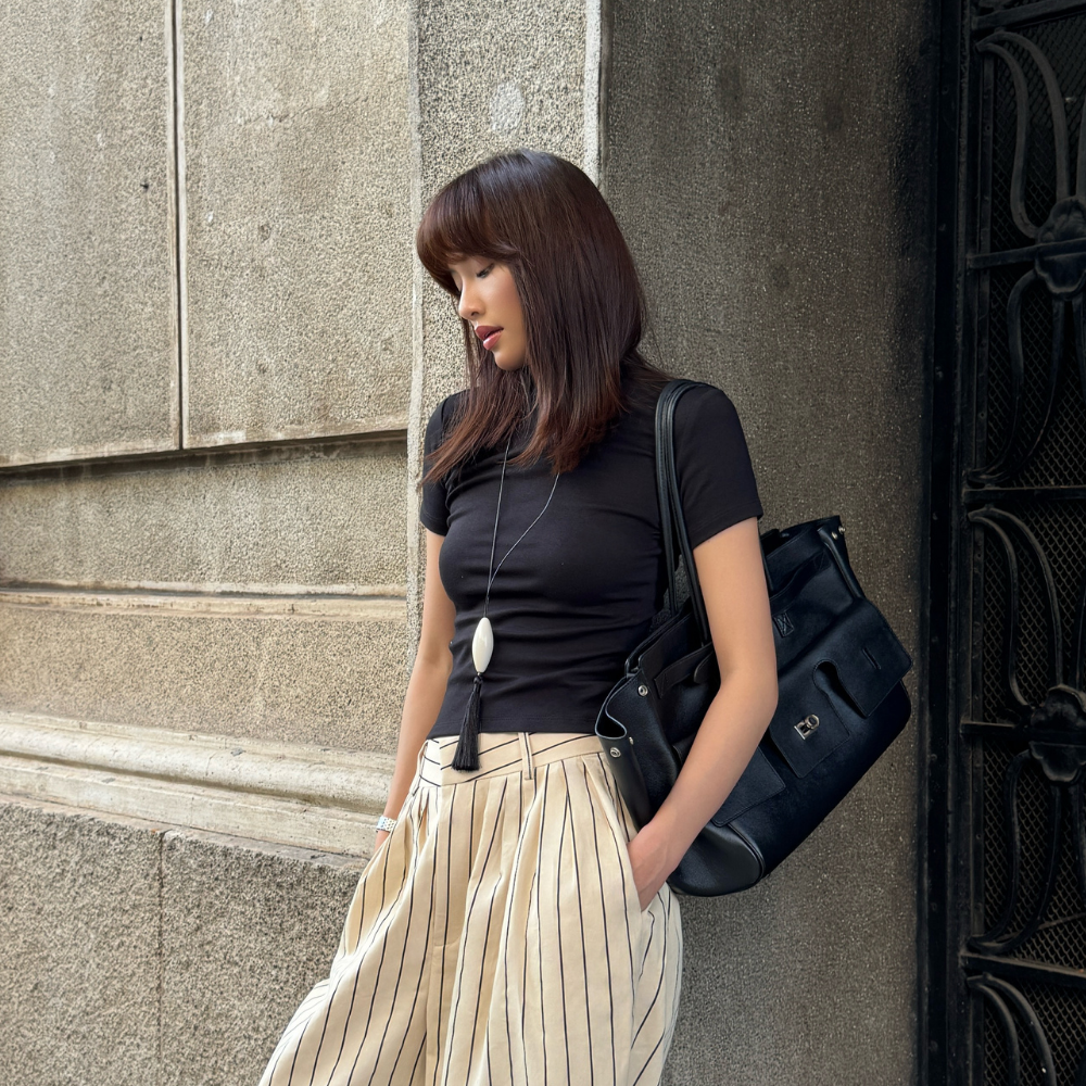 HIGHCHIC - Dary Tee - Comfortable Tops - Daily Wear - Female