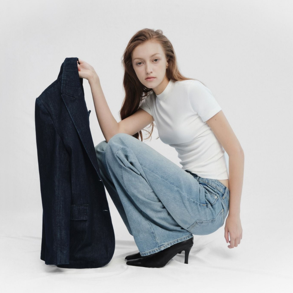 HIGHCHIC - Dary Tee - Comfortable Tops - Daily Wear - Female