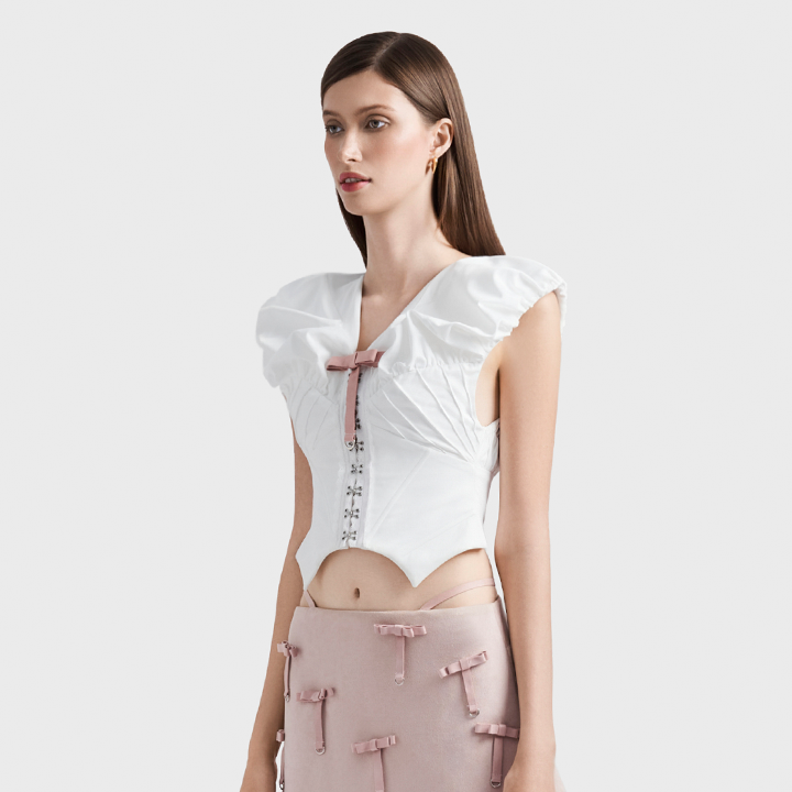 DEARJOSE- Eternal Moonlight Corset Top - Female