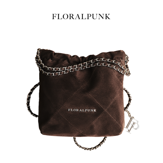 FLORALPUNK - Floralpunk Brooklyn Mini Suede - Brown - Female