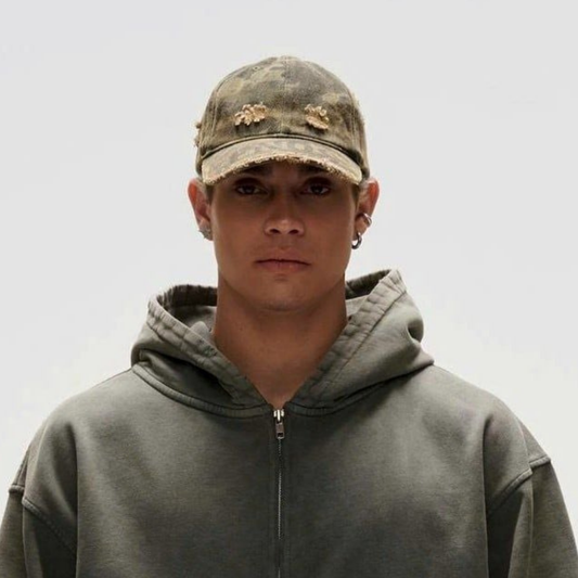 FNOS - Washed Camo Hat – Version 2 - Unisex