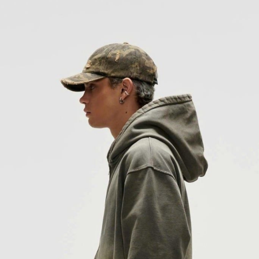 FNOS - Washed Camo Hat – Version 2 - Unisex