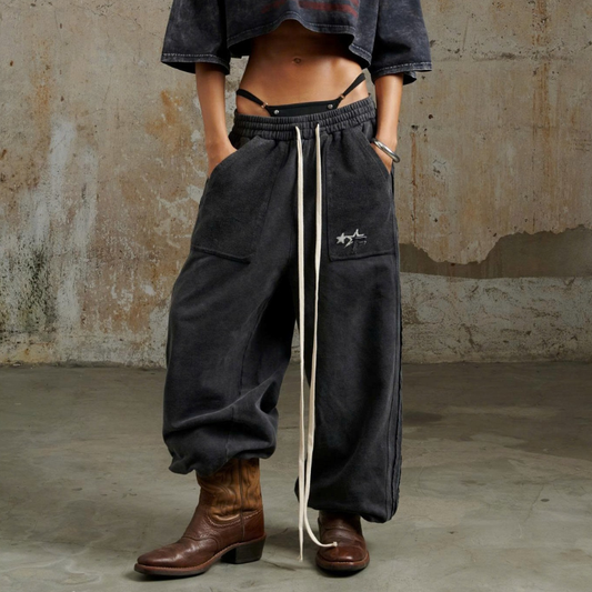 FNOS - Washed Pants - Unisex
