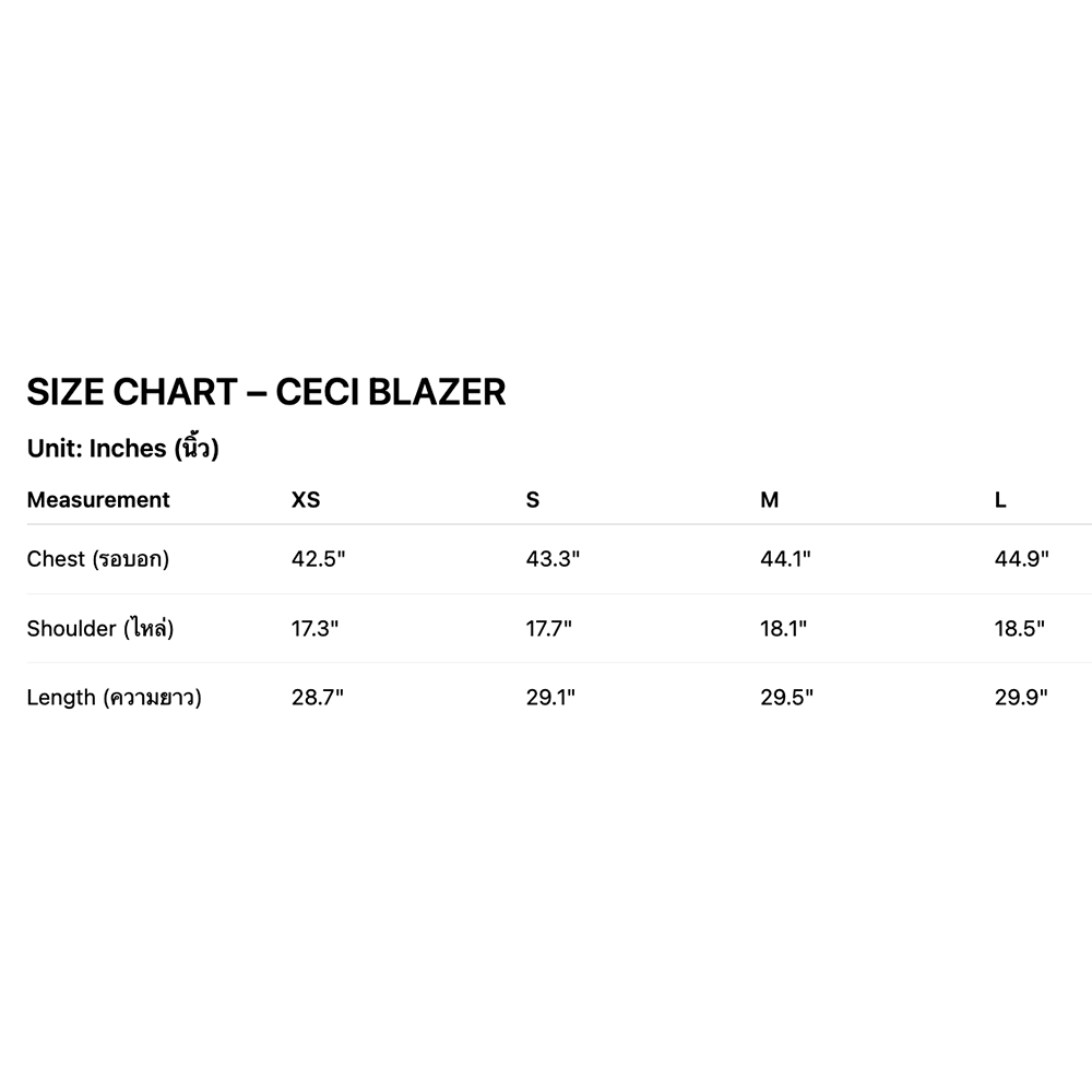 HIGHCHIC - Ceci Denim Blazer - Comfortable Jumpers / Blazers - Daily Wear - Unisex