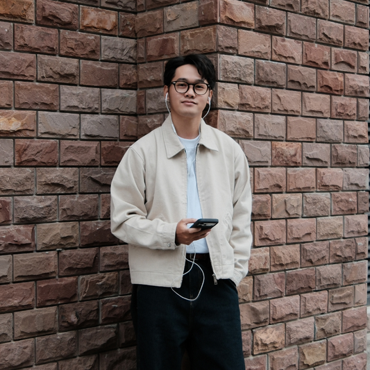 OWL - Jacket Khaki Crop Owl - Unisex