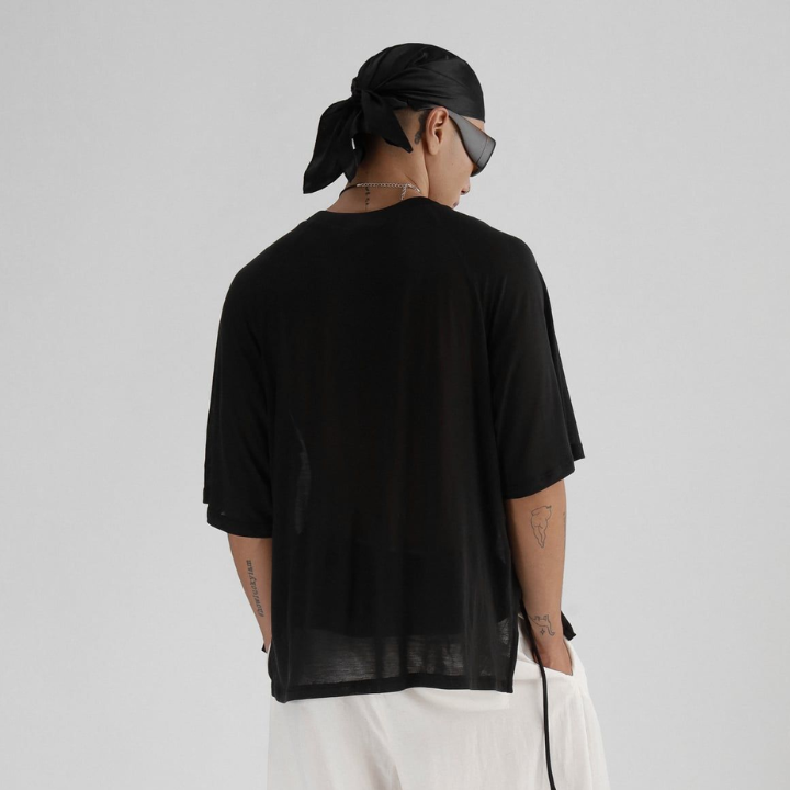 IAMSAIGON - Jersey Raglan T-Shirt W Satin Collar SS26 - Unisex