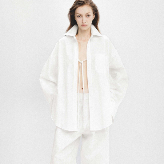 HIGHCHIC - Jessie Shirt - Comfortable Tops - Daily Wear - Female