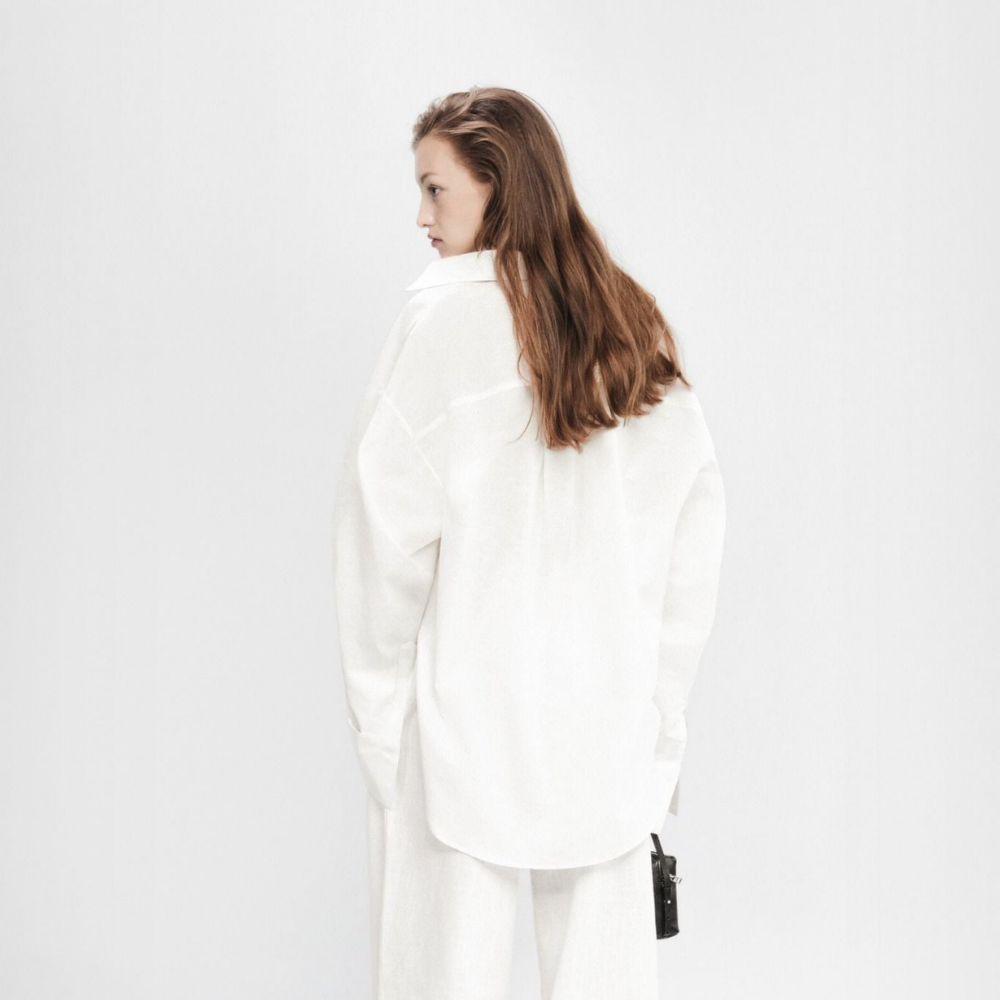 HIGHCHIC - Jessie Shirt - Comfortable Tops - Daily Wear - Female