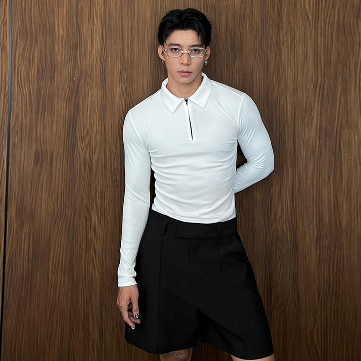 IAMSAIGON - Long Sleeve Polo T-Shirt W24 - Unisex