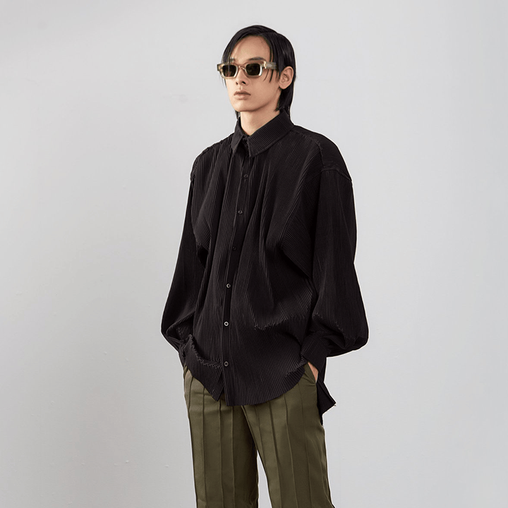 Nameless Shirt (Long Sleeve) - Black